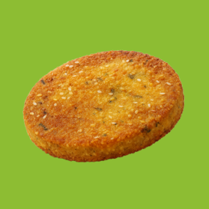 Medallones de Arvejas, tomate y morrón